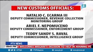 Pres. Duterte has appointed 5 individuals as new officials of BOC