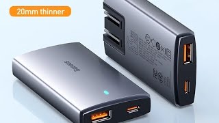 Baseus GaN5 Pro 65w Ultra Slim обзор тест под максимальной нагрузкой review