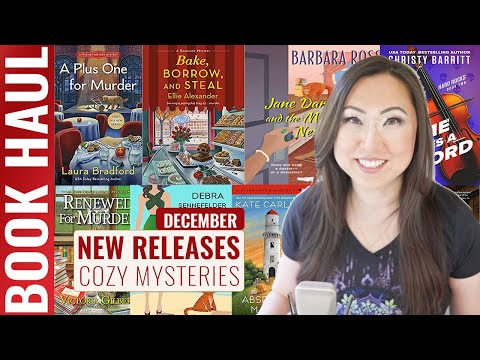 New items for December // New Cozy Mystery items for December 2021