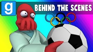 Gmod Olympics Behind the Scenes - Bloopers & Funny Moments