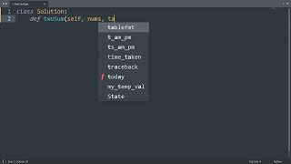 Leetcode 1. Two Sum in Python | Python Leetcode | Python Coding Tutorial | Python Coding Interview