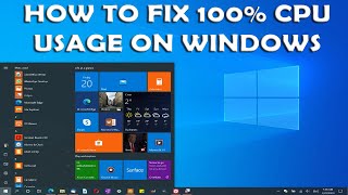 How to Fix 100% CPU Usage Windows 10 | Fix System interrupts 100 CPU | High CPU laptop | Boost FPS