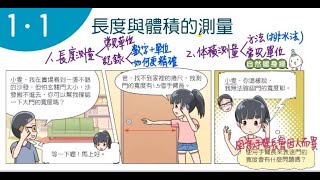 111學年國二上理化:1-1長度與體積的測量(課本導讀)