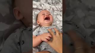 try not to laugh challenge 🤐 with the baby 😂😂