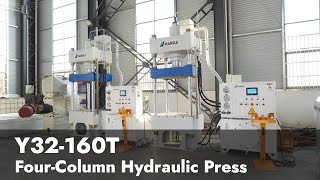 Y32-160T Four-Column Hydraulic Press Machine with Touch Screen