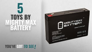 Top 10 Mighty Max Battery Toys [2018]: Ride On Replacement 6V 7AH Battery For Kids Ride On Power Car