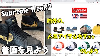 【Supreme】 二本立て！明日の発売前に、着画と人気アイテムをチェックしよう Week2 シュプリーム '22F/W Nike SB Blazer