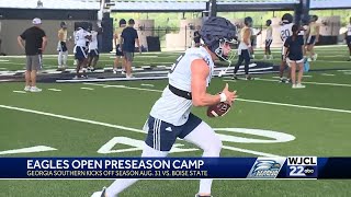 Georgia Southern football opens 2024 preseason camp