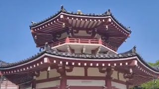 唐門・鯨鐘楼（四天王寺境内・大阪市天王寺区）2023年7月