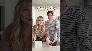 reading vlog - seeing how many books I can read while my husband reads one👀🫶