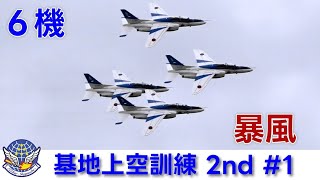 20250226 本日のブルーインパルス 基地上空訓練 2nd #1