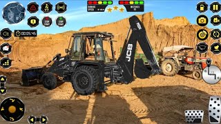 Village JCB Excavator Simulator-Offroad Construction Games 2023-Android Gameplay@VISHALVYASGAMING