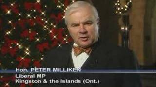 Holiday Message from the Hon. Peter Milliken