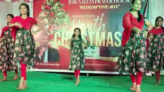 Christmas dance by zaneta and her sisters , 2023