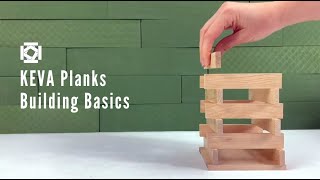 KEVA Planks Building Basics // Where to start with KEVA Planks