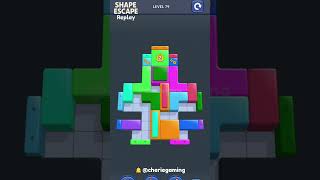 Shape Escape Level 79 Solution Walkthrough