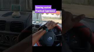 steering control 🛂| driving in India #shorts #drivingtips #cardriving