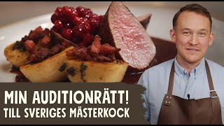 Min Auditionrätt i Sveriges Mästerkock ! Hjort med kroppkakor och rödvinssås | Ett Gott Land