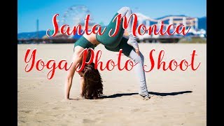 SANTA MONICA Yoga photo Shoot