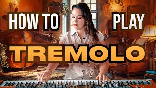 How to play tremolo in boogie-woogie and blues.