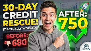 My 30-Day Credit Score Jump (680→750) That Actually Worked