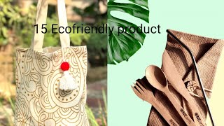 15 Eco-friendly Product Ideas🌱| Zero Waste \u0026 Reusable Products | Small Business Ideas