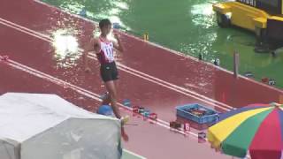 C 男子走幅跳 決勝6位　第47回ジュニアオリンピック