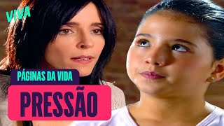 ANNA OBRIGA GISELLE A PRATICAR BALÉ E A MENINA SOFRE | PÁGINAS DA VIDA | MELHOR DO DIA