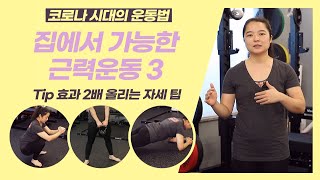 면역력 키우는 집콕 근력운동 BEST 3 (with '근육이 튼튼한 여자가 되고 싶어' 저자 이정연) [코로나 시대의 운동법 #3]