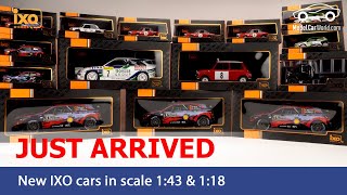 IXO Just arrived - New model cars in scale 1:43 \u0026 1:18