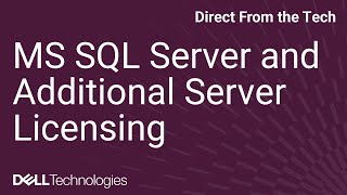 SQL Server and Additional Server Licensing