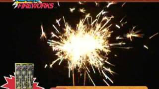 Alamo Fireworks - #079  #10 Gold Sparklers, Box