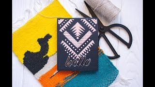 Quick and Easy Aztec Motif Card