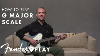 How To Play G Major Scale | Guitar Scales | Fender Play