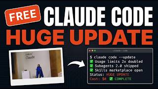 CLAUDE CODE JUST DOUBLED USAGE LIMITS (FINALLY)