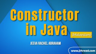 Constructor in Java (Malayalam)