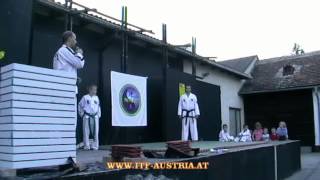 ITF Taekwon-Do Vorführung Sonnwendfeier Hennersdorf 2012