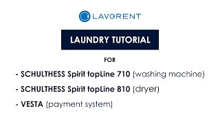 LAUNDRY TUTORIAL SCHULTHESS SPIRIT TOPLINE 710 AND 810