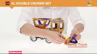 MAGFORMERS XL DOUBLE CRUISER SET