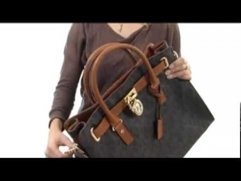 Michael Kors Hamilton Handbags Review Tote Bag Michael Kors Hamilton North South Tote With Pvc Logo Sku 7966648
