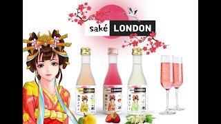 Sake London ~ Premium Sparkling Rice Wine - Made in UK