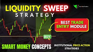 Liquidity Sweep Trading Strategy : Best Trade ENTRY Module 💯 | Smart Money Concepts