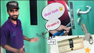 How to break a door lock and re-arrange it/কিভাবে একটি দরজা লক ভাঙ্গা এবং পুনরায় ব্যবস্থা