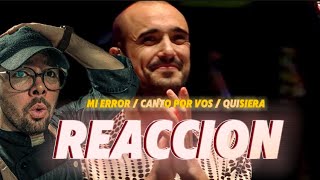 REACCION A Abel Pintos - Mi Error - Sólo Canto por Vos - El Beso - Quisiera (En Vivo Estadio Único