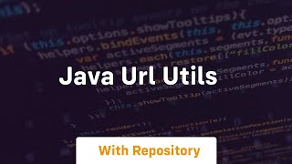 java url utils