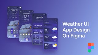 Weather UI App Design On Figma