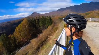 長野発〜戸隠・白馬村絶景紅葉ライド〜95km.2800m↑