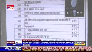 Nama SBY Disebut di Persidangan Ahmad Fathanah