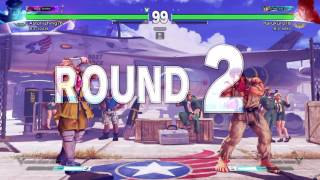 SFV - Astonishing76(M.BISON) vs harukun218(RYU) - Casual Match