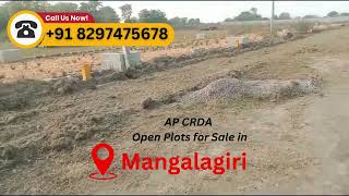 Premium Open Plots for Sale in Mangalagiri | APCRDA Approved | Contact Us:  +91 8297475678